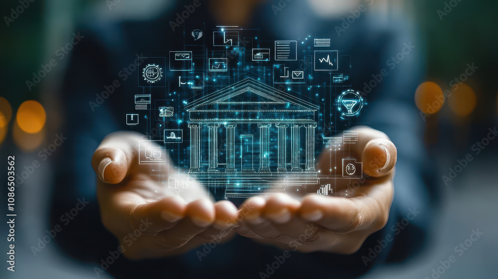 Fototapeta premium Public Sector Concept