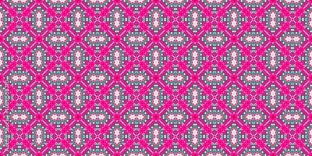 Seamless abstract pattern. The texture is abstract. Abstract endless symmetrical background
