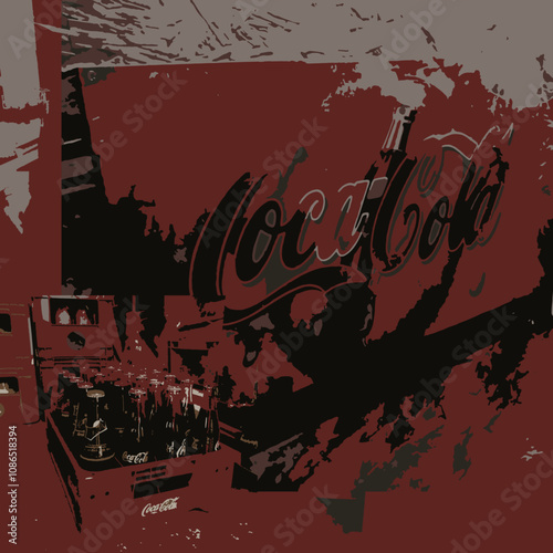 background with graffiti