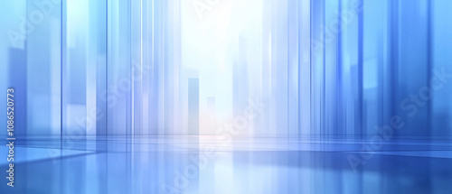An abstract corporate business concept with copy space.