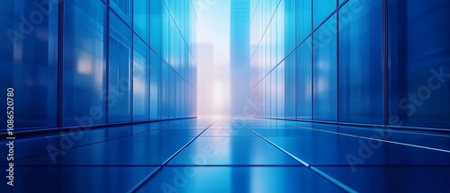 An abstract corporate business concept with copy space.