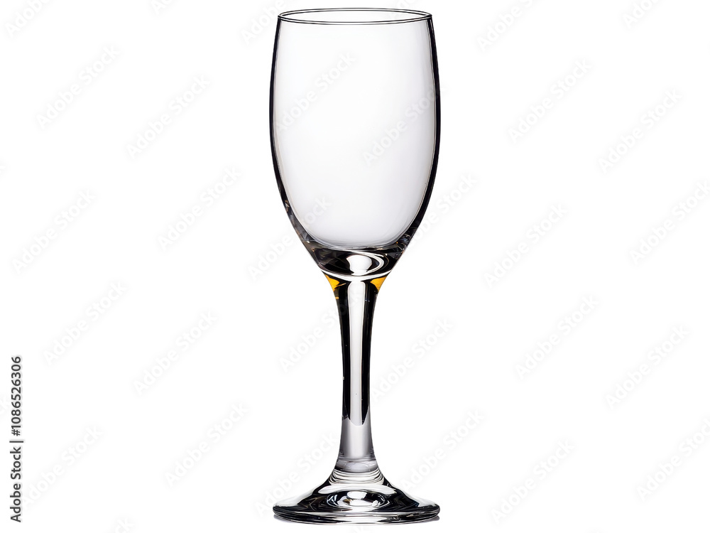 Elegant Clear Glass for Beverage Presentation Elegant Clear Glass for Beverage Presentation