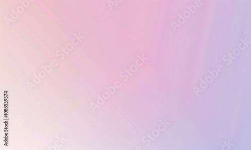 Smooth transitions between pastel pink and lavender evoke a calming, serene ambiance