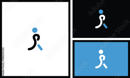 simple, minimalist and elegant people logo design