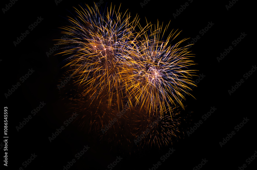 Fireworks in the night sky Fireworks in the night sky