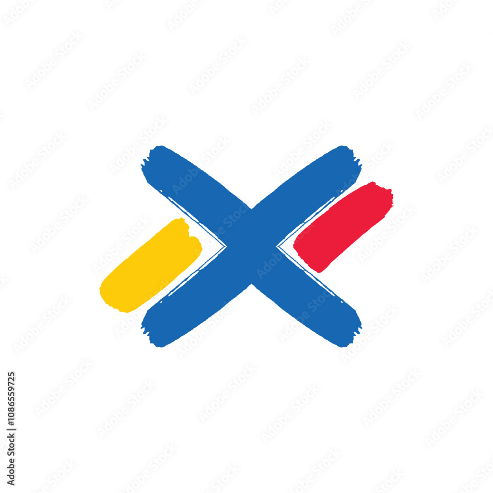 Obraz premium Creative and Professional X Logo Design