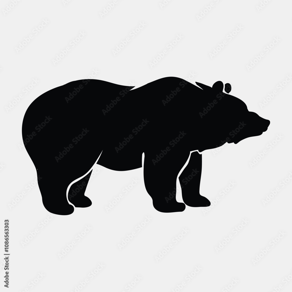 Fototapeta premium vector animal icons of black color