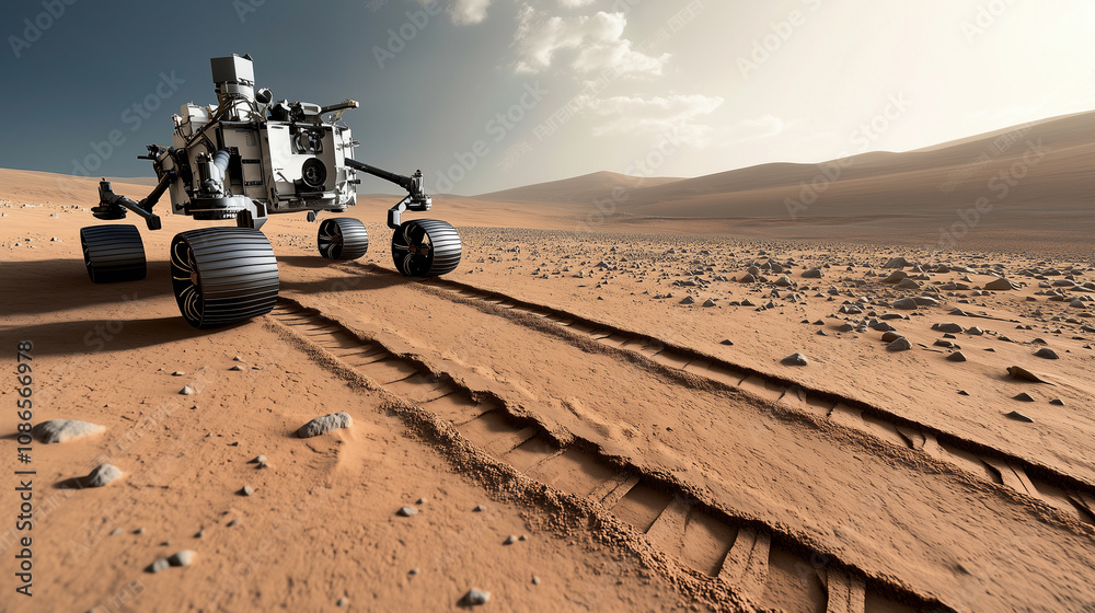 Mars Rover Exploring the Surface of the Red Planet Mars Rover Exploring the Surface of the Red Planet