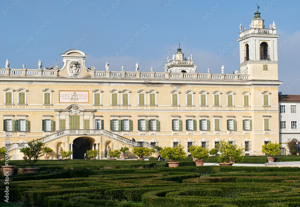 Obraz premium La Reggia di Colorno. The Royal Palace of Colorno, in the province of Parma. Italy