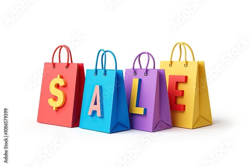 Colorful Shopping Bags for Sales Discounts and Promotions, shopping, bag, sale, discount, shopping bag, package, shopping bags, promotion, retail, colorful bags, clearance, big sale, shop now, seasona photo