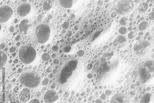Wallpaper Mural The image is of a white foam with many bubbles Torontodigital.ca