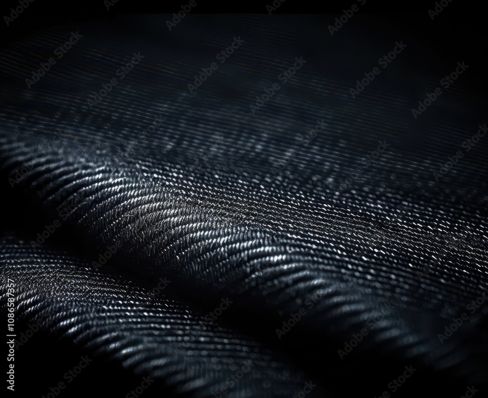 Dark Fabric Texture Abstract Background Image Dark Fabric Texture Abstract Background Image