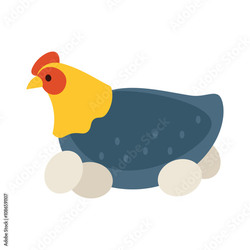 Chicken Vector Illustration - 04