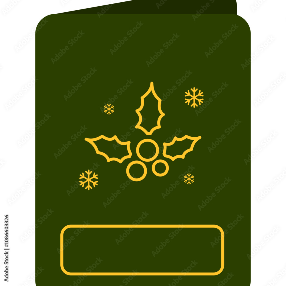 Obraz premium Christmas Greeting Card