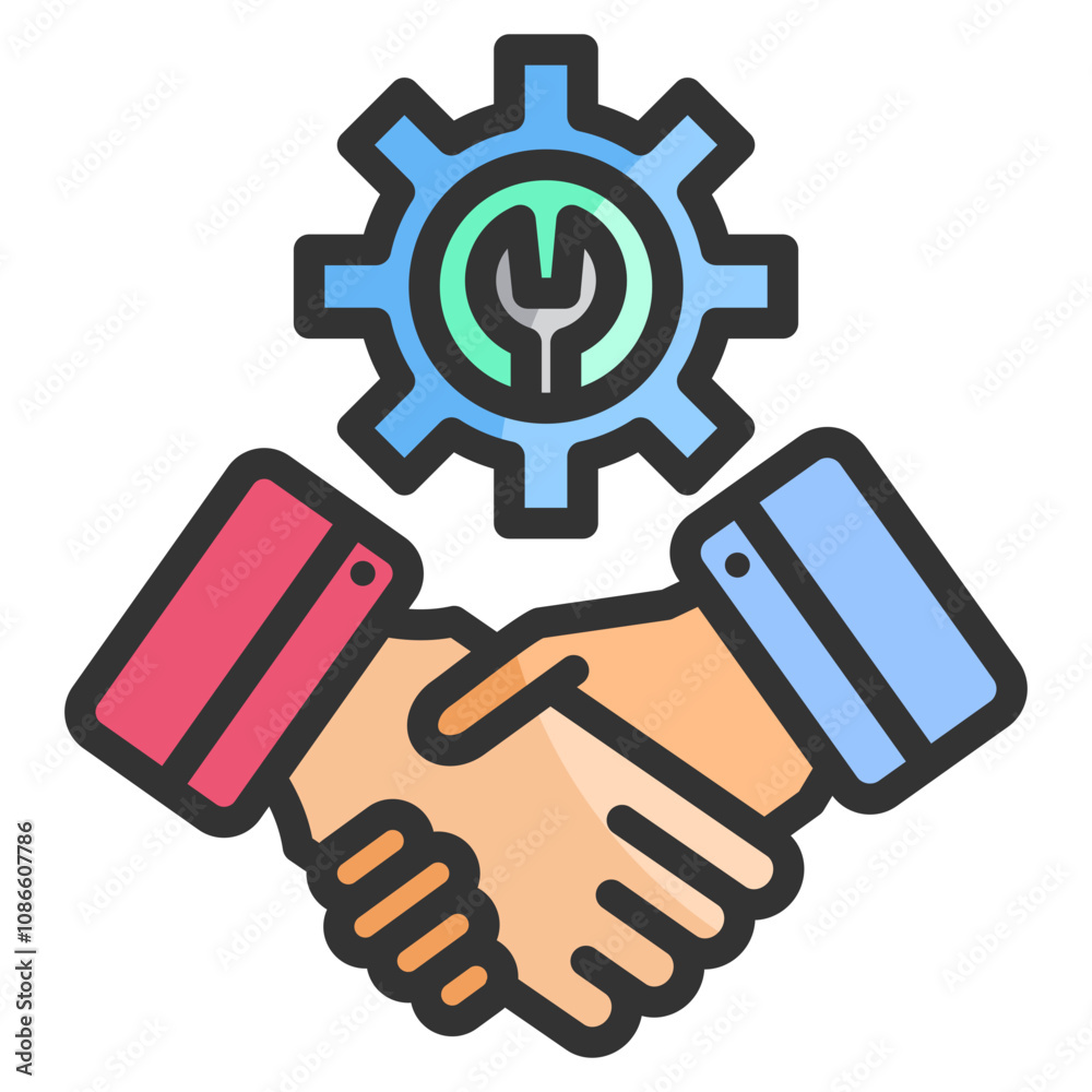 Project Collaboration Icon Element For Design Project Collaboration Icon Element For Design