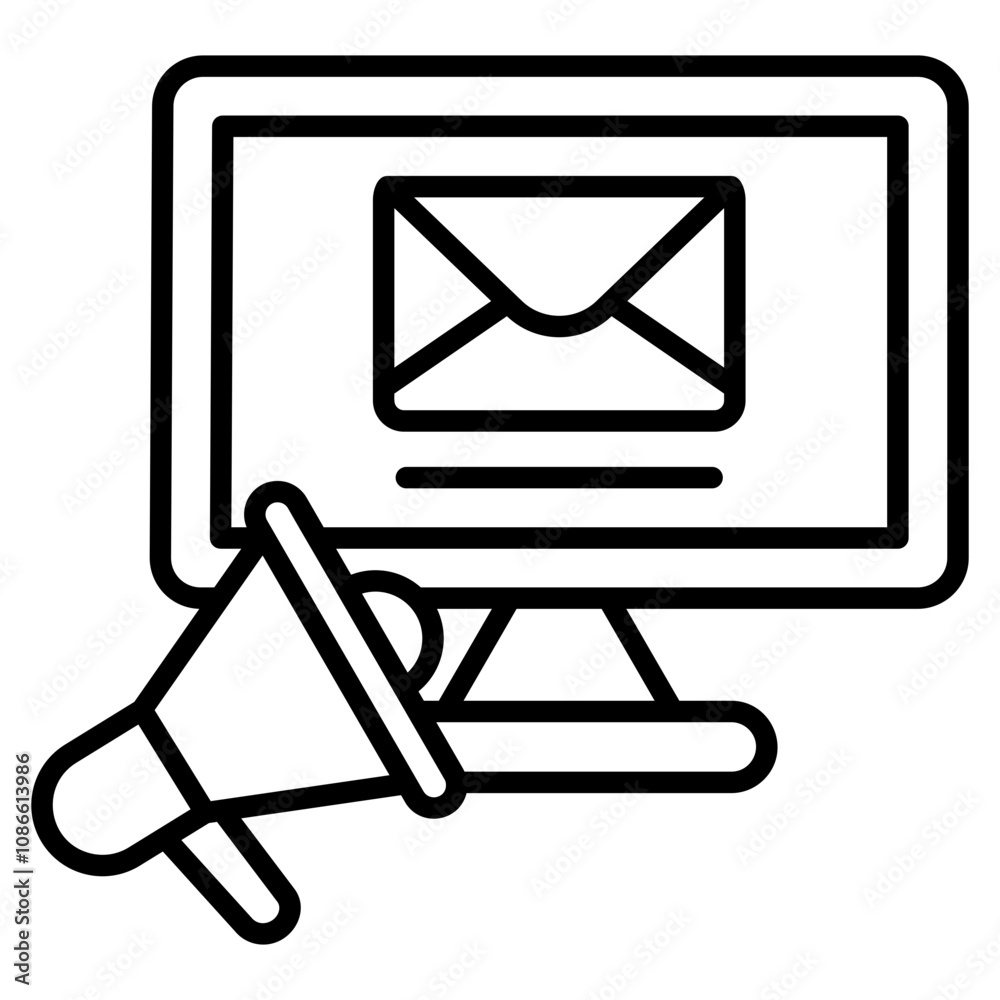 Email Marketing Icon Element For Design Email Marketing Icon Element For Design