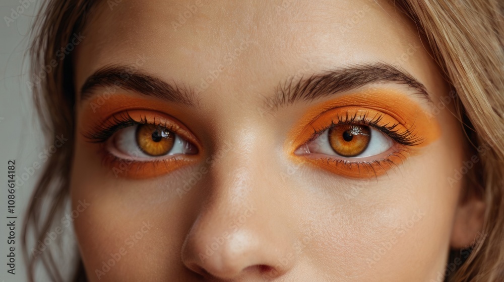Fototapeta premium Colorful Eyeshadow Makeup