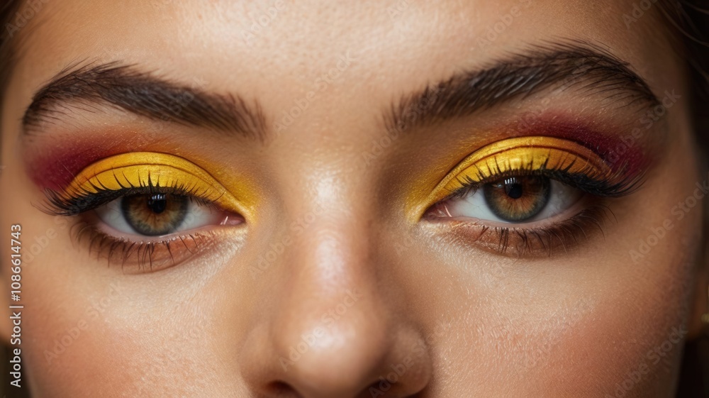 Colorful Eyeshadow Makeup Colorful Eyeshadow Makeup