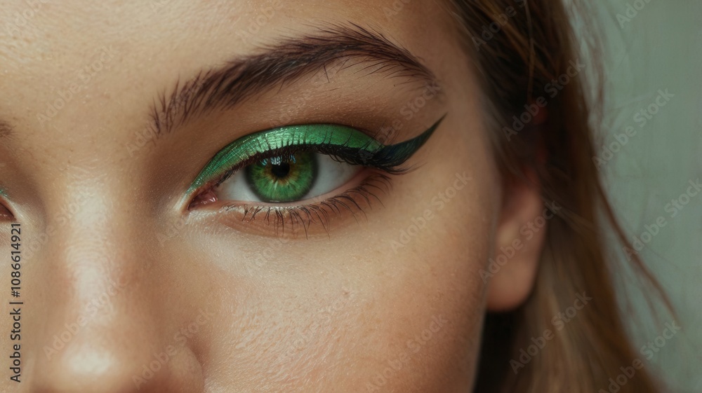 Fototapeta premium Colorful Eyeshadow Makeup