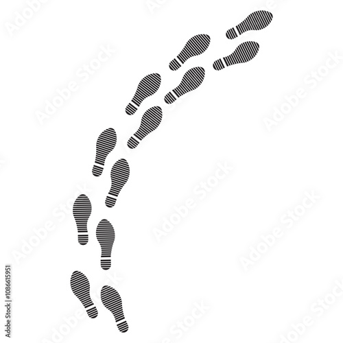 Detective Footprint Icon