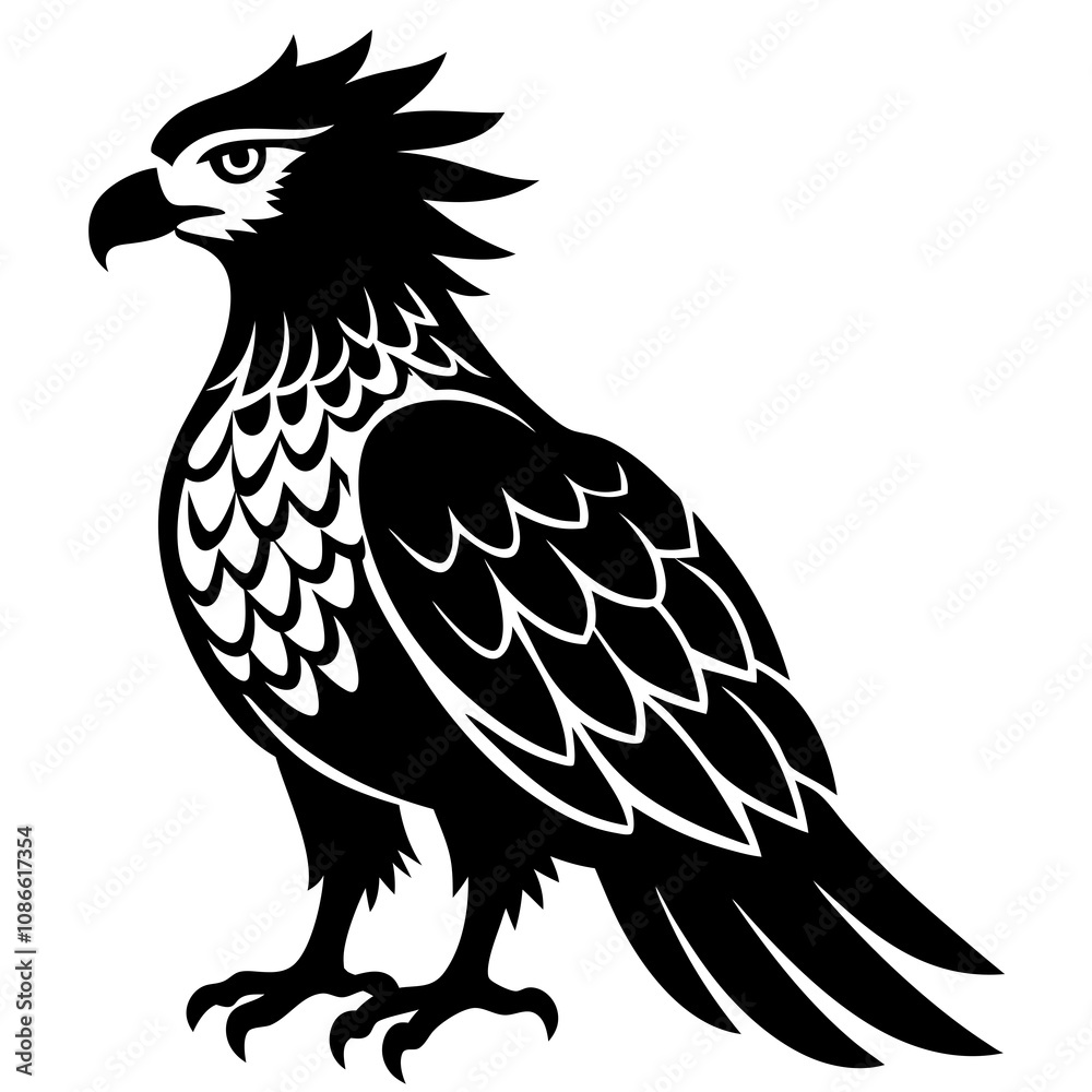 eagle on a white background eagle on a white background