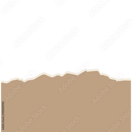 torn paper vector illustration