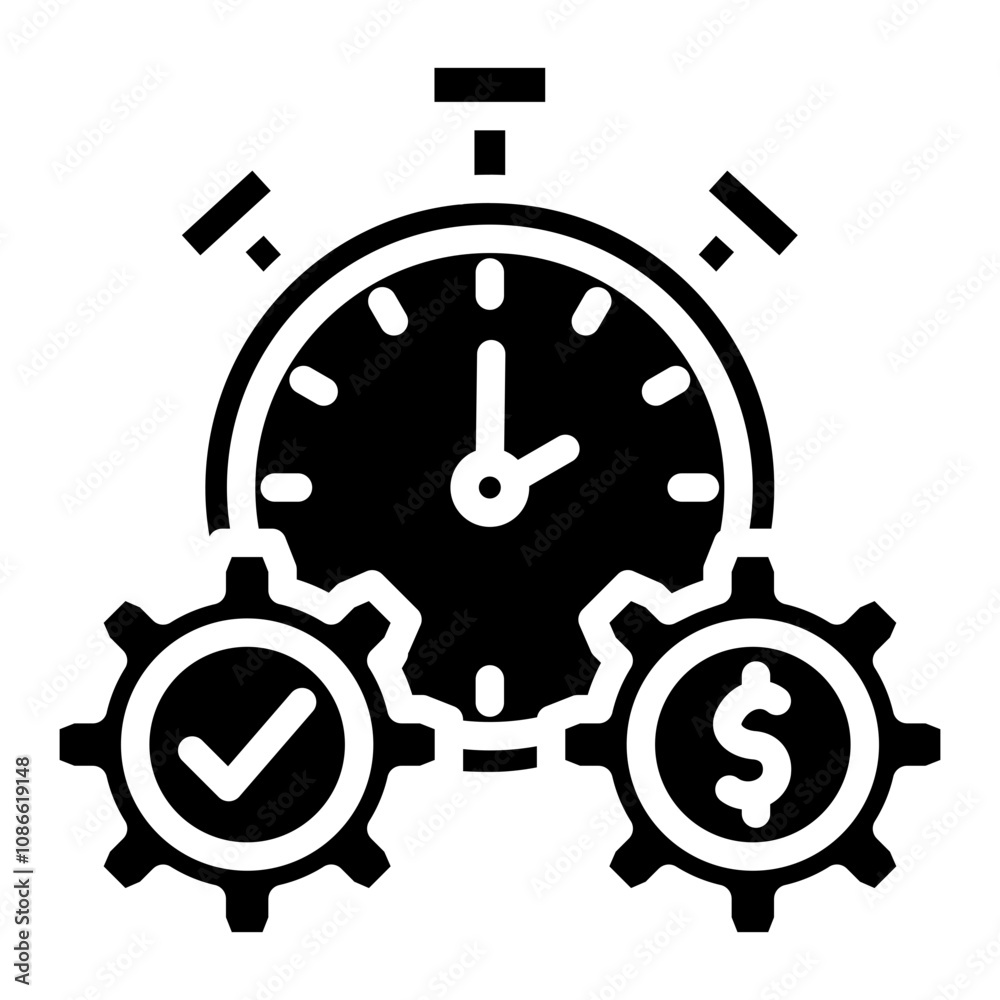 Operational Efficiency Icon Element For Design Operational Efficiency Icon Element For Design