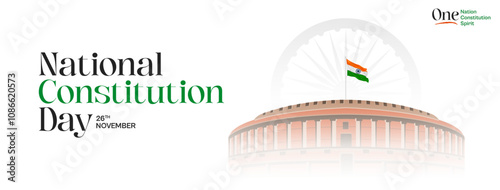National Constitution Day and Constitution Day of India Social Media Post