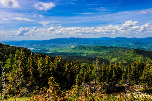 Nature. Beautiful mountains of Kazakhstan