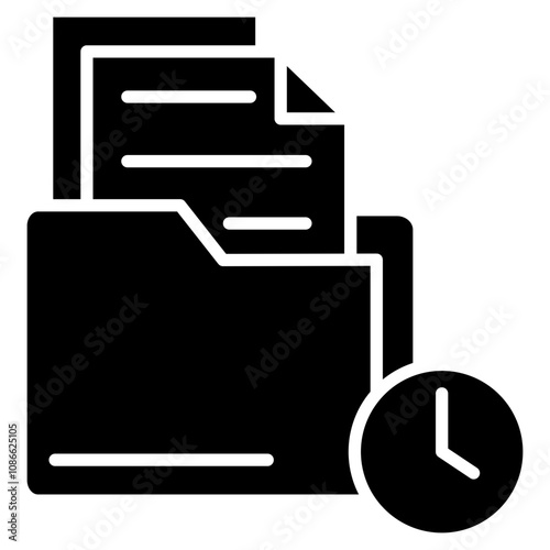 File History  Icon Element For Design
