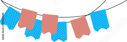 Polka Dots Party Flag