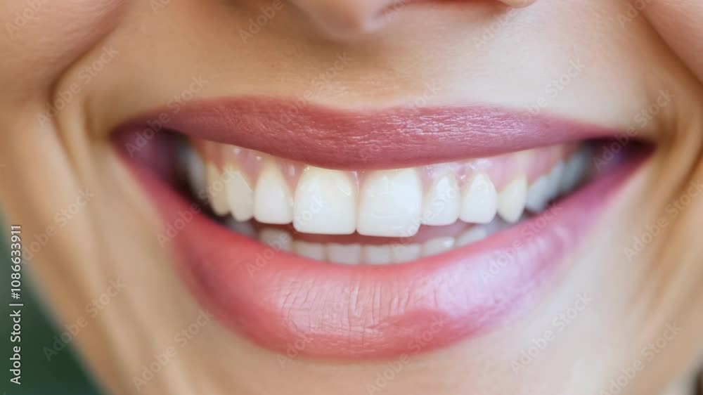Dynamic expressions: smiling progression from broad grin to subtle smile closeup Dynamic expressions: smiling progression from broad grin to subtle smile closeup