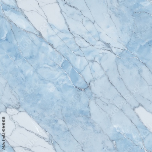 Light blue marble - Seamless tile