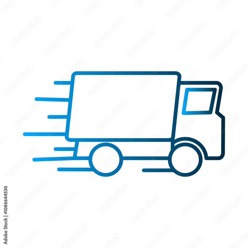Trucking icon template Trucking icon template