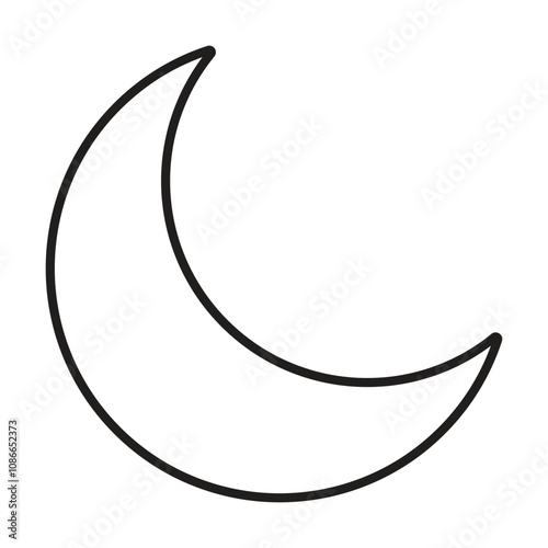 sleep icon vector on white background