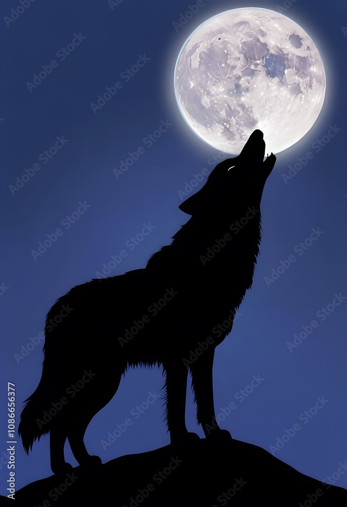 Wolves Howling During the Full Moon on Batu Hill
Wolves Howling During the Full Moon on Batu Hill