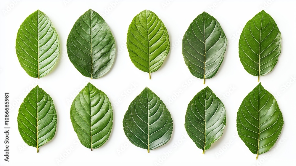 Set of tropical leaves isolated on white background. Tropical leaves exotic foliage. Set of tropical leaves isolated on white background. Tropical leaves exotic foliage.