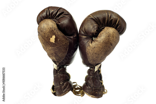 Old boxing gloves