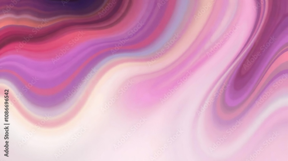 Fototapeta premium Abstract colorful flowing wave background with vibrant hues and soft gradients, perfect for a dynamic and eye-catching design, flowing, gradients