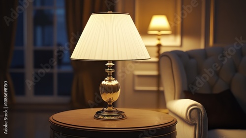 Warm Lighting in a Luxurious Interior