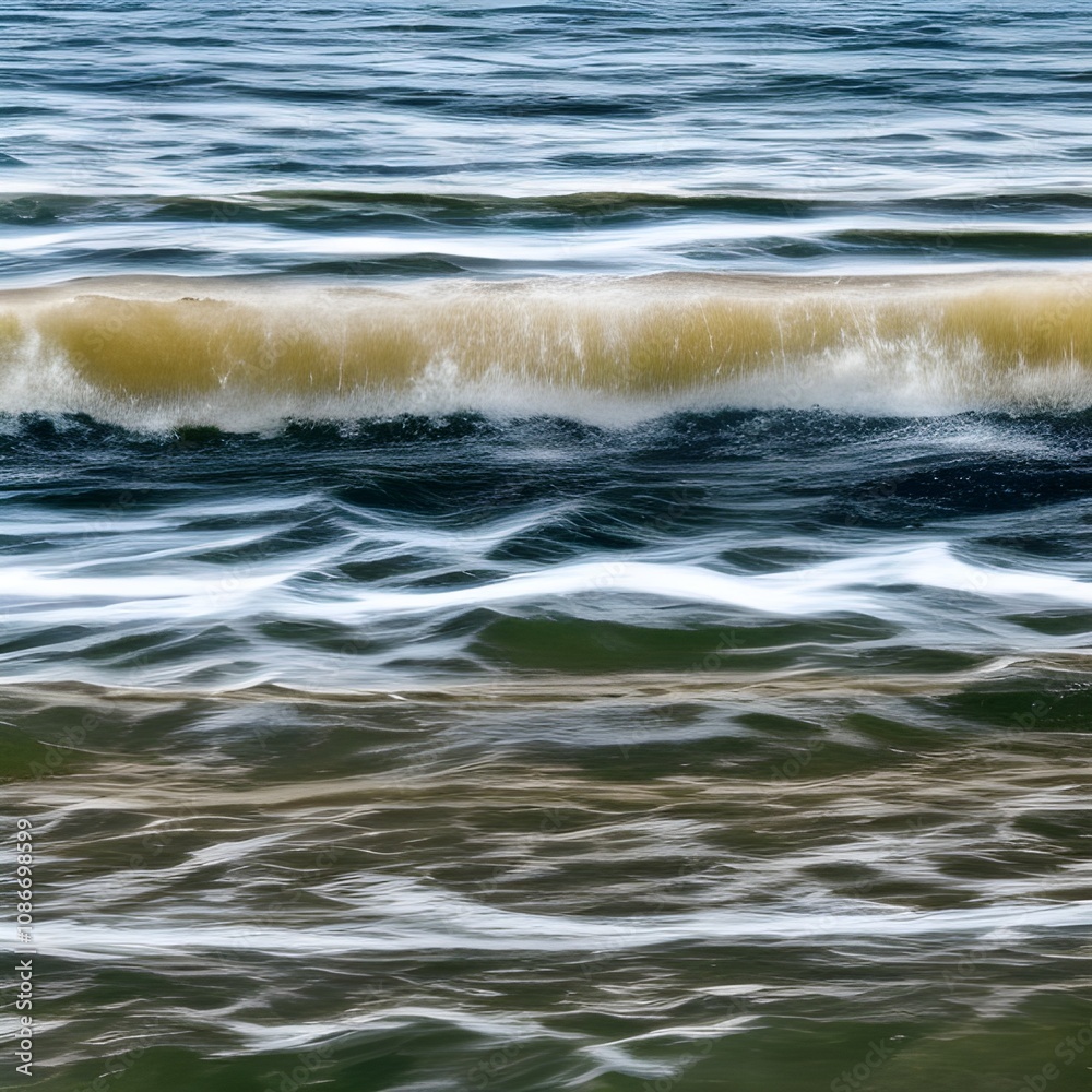 Fototapeta premium waves on the beach