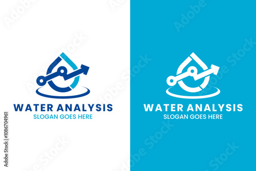 Water analysis Logo Design