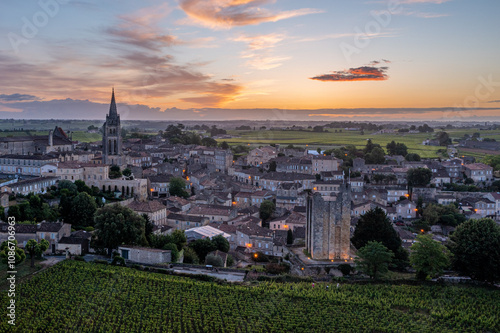 Saint-Émilion, Nouvelle-Aquitaine, Bordeaux, France 