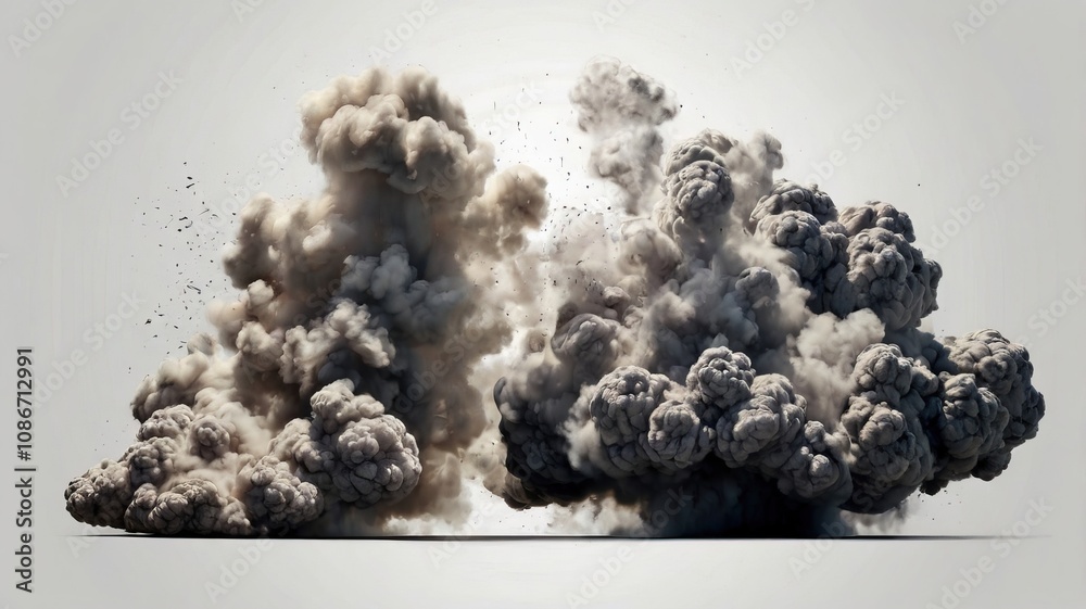 Rising Smoke Explosion Rising Smoke Explosion