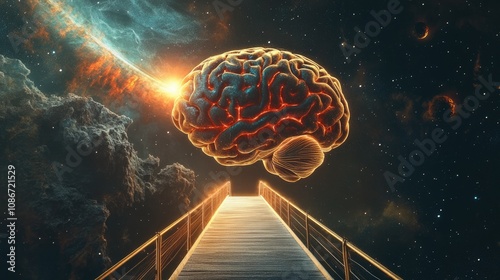 Cosmic Brain: A Journey of Thought photo