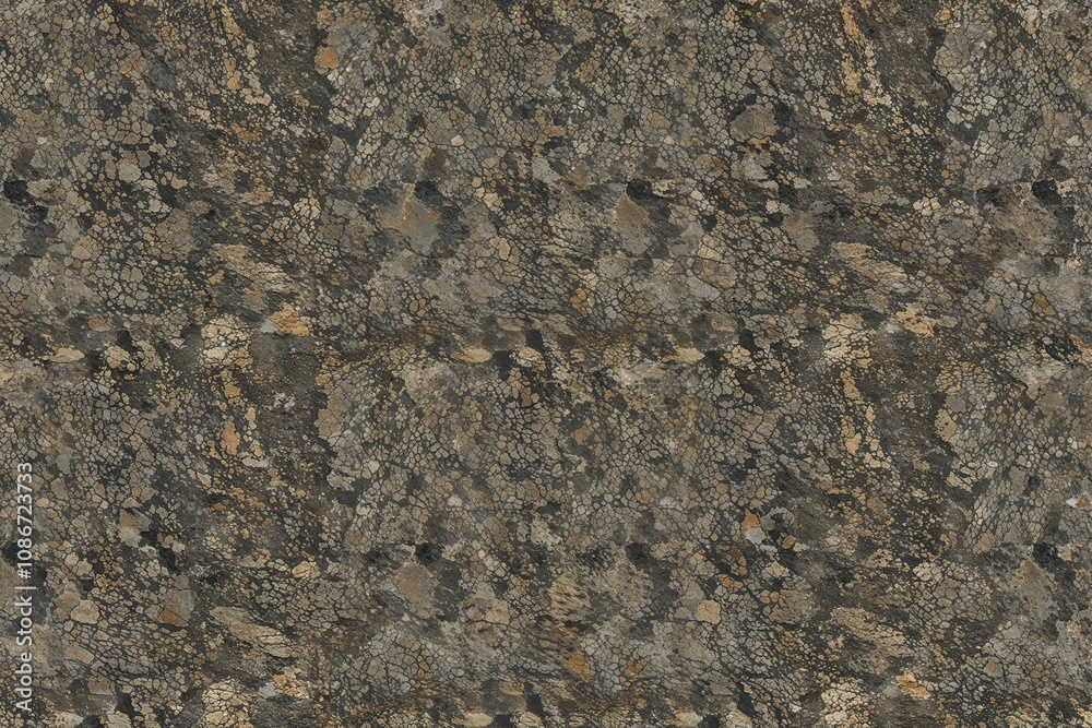 Naklejka premium Gritty Stone Halftone Texture for Retro Background Design