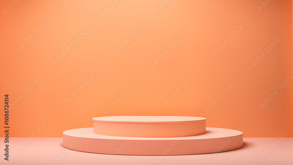 Abstract scene podium mockup. Award ceremony concept. Abstract scene podium mockup. Award ceremony concept.