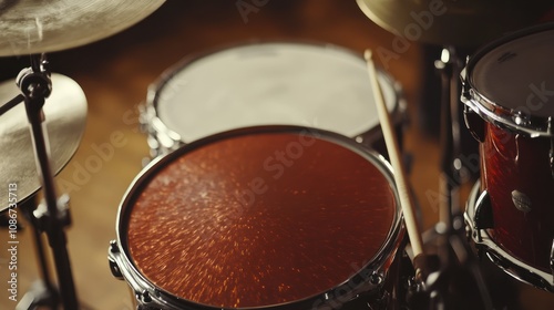 Close-up of Drums