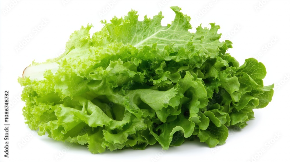 Two Romaine lettuce hearts, from above. Cos lettuce, tall lettuce heads of sturdy dark green leaves with firm ribs down their centers. Lactuca sativa longifolia. Isolated over white, macro food photo. Two Romaine lettuce hearts, from above. Cos lettuce, tall lettuce heads of sturdy dark green leaves with firm ribs down their centers. Lactuca sativa longifolia. Isolated over white, macro food photo.