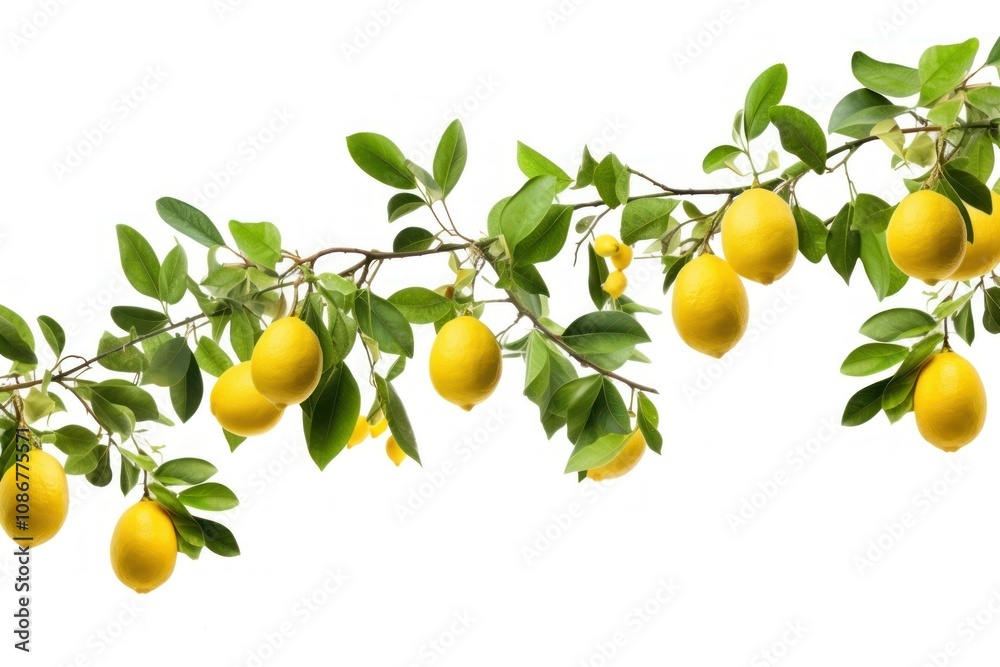 Hanging lemon tree branches fruit plant food. Hanging lemon tree branches fruit plant food.